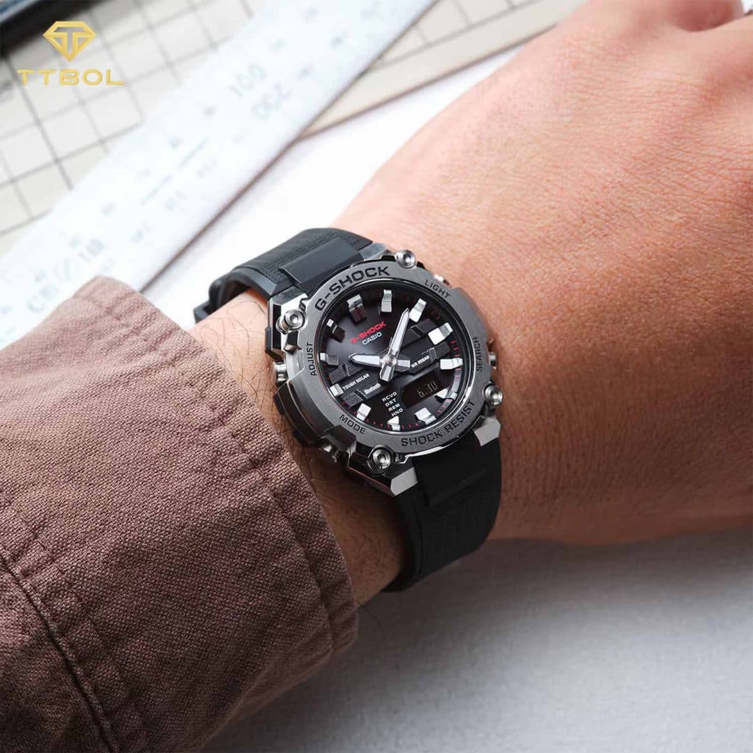 ساعت مچی مردانه کاسیو جیشاک CASIO G-SHOCK GST-B600-1A — تصویر ۲