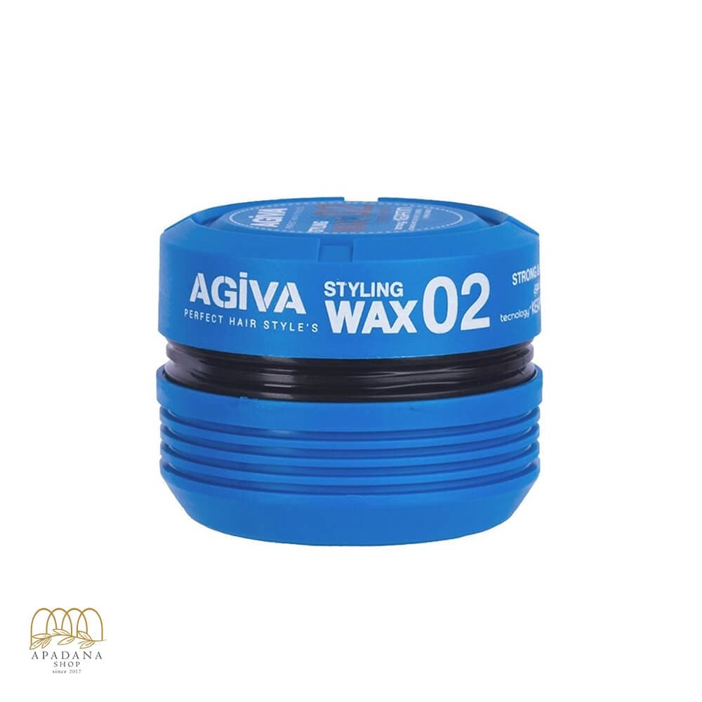 واکس مو آگیوا مدل Styling Wax 02 حاوی کراتین حجم 175 میل