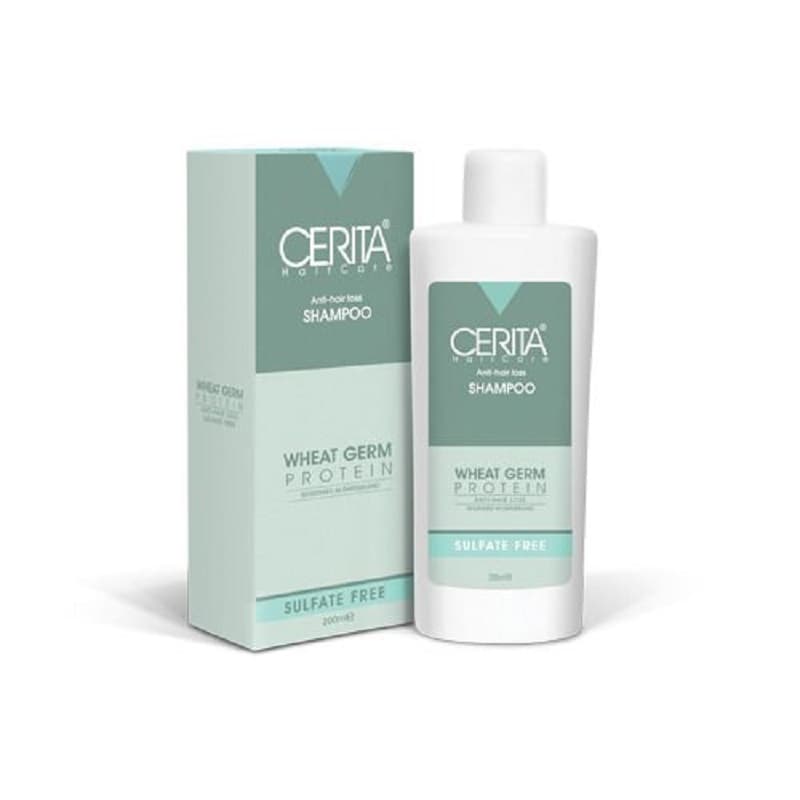 شامپو جوانه گندم سریتا مدل فاقد سولفات حجم 200mL
