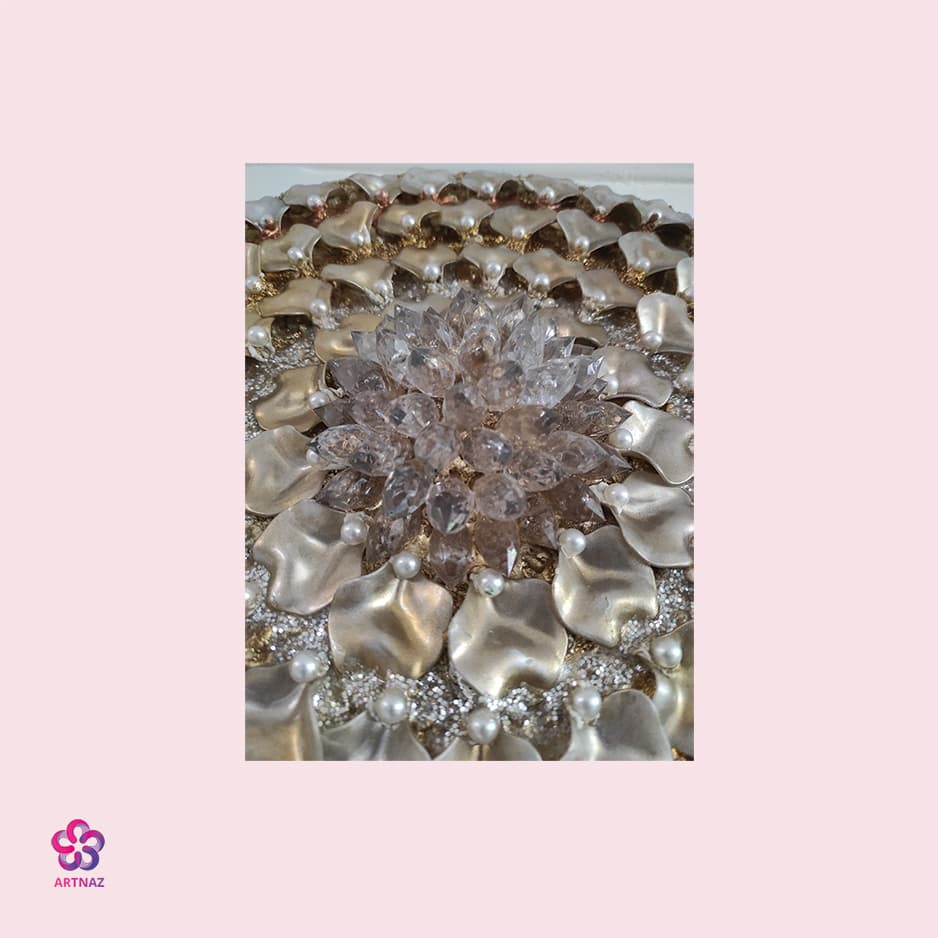 کریستال خوشه ای (پایه دار) در 4 رنگ — تصویر ۷