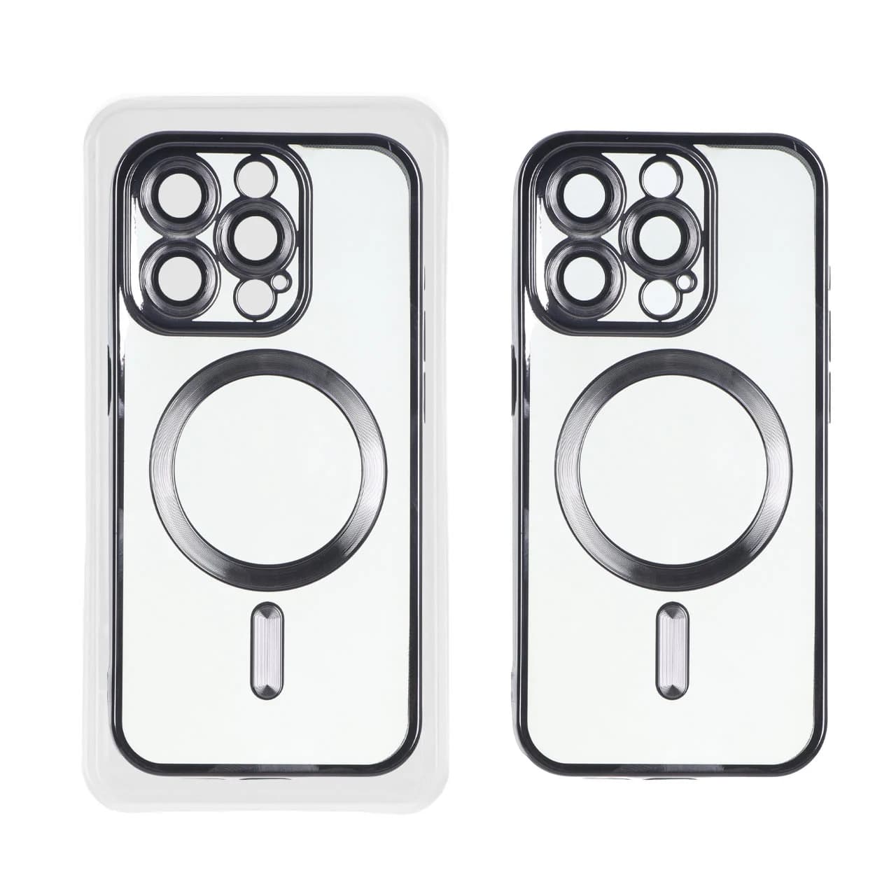 قاب اورجینال الکترواستاتیک Magsafe لنز گلس دار Apple iPhone 15 Pro — تصویر ۳