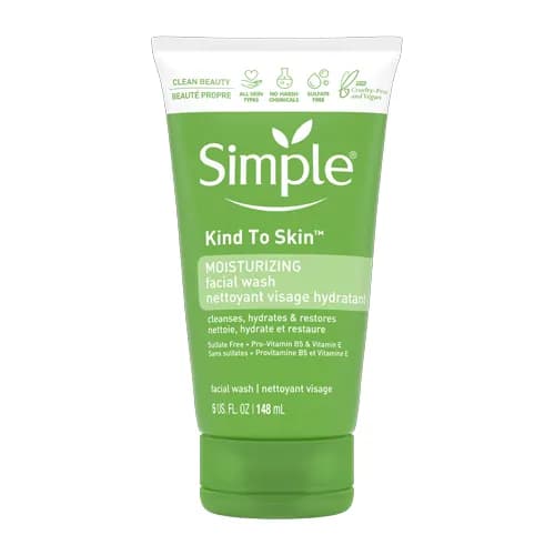 ژل شستشوی مرطوب کننده سیمپل Moisturizing حجم 148 میل