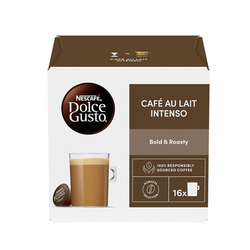 کپسول قهوه دولچه گوستو کافه اوله اینتنسو | Dolce gusto Cafe Au Lait Intenso