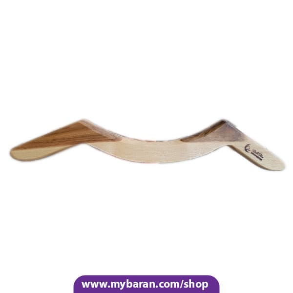 ابزار چوبی خفاش برای ماساژ عضلات بزرگ و لاغری، پهلوها، شکم، کتف، ران، سرینی — تصویر ۲