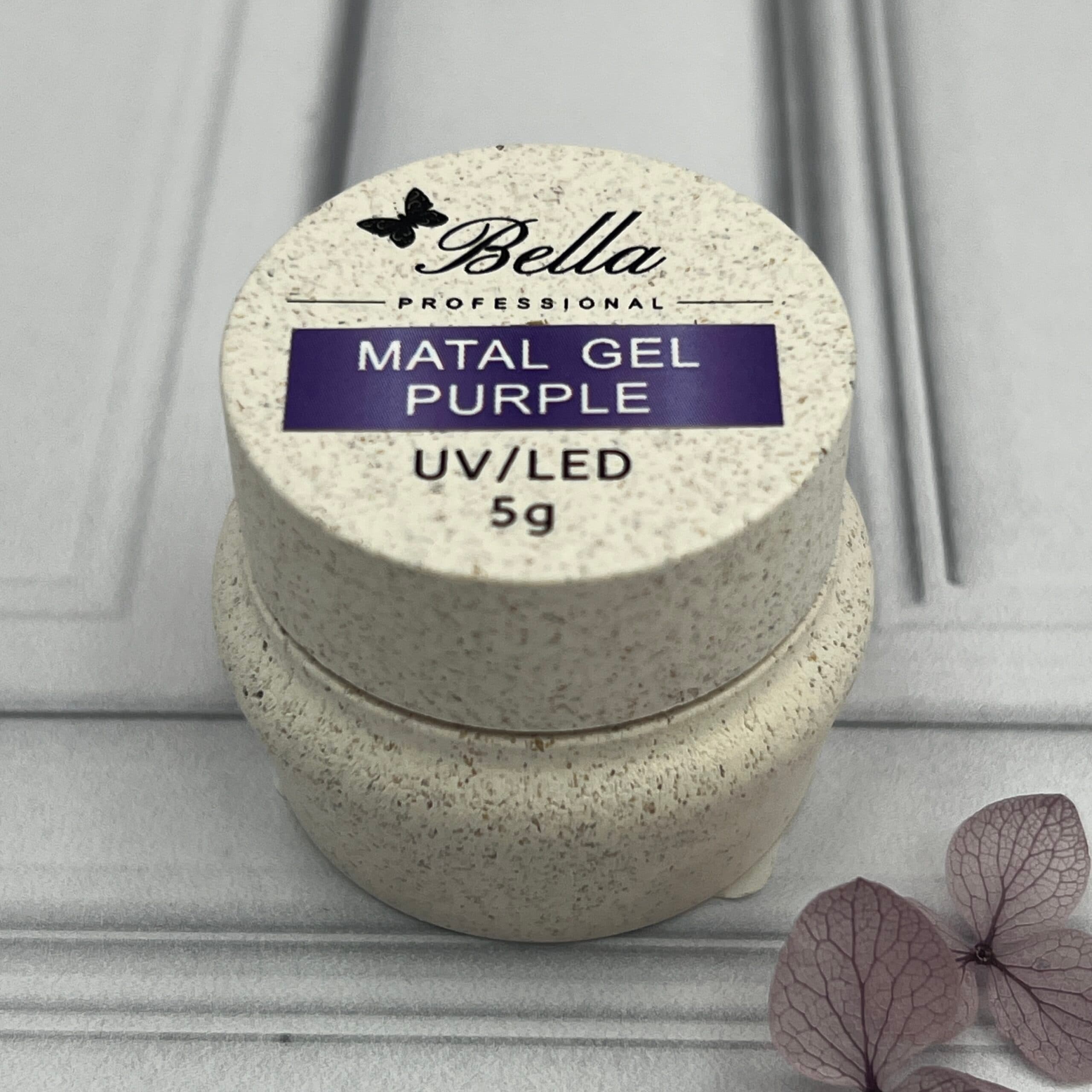 متا ژل بنفش بلا BELLA ناخن