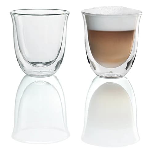 لیوان دوجداره دلونگی «کاپوچینو» | De’Longhi cappuccino Wall Glasses Double