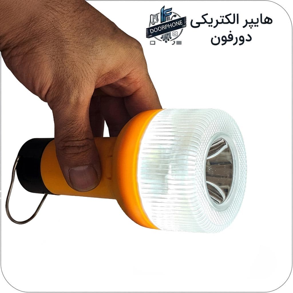 چراغ قوه و چراغ اضطراری ۹ وات ای دی سی مدل EDC9 — تصویر ۵