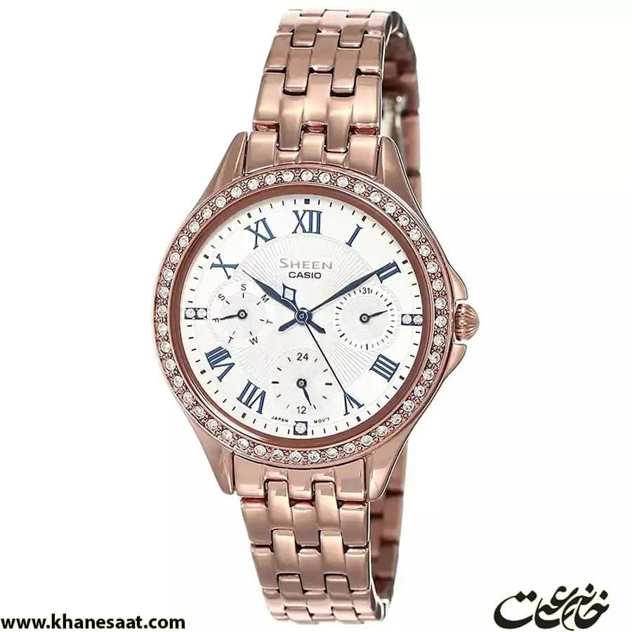 ساعت مچی زنانه کاسیو شین اصل مدل SHE-3062PG-7A — تصویر ۲