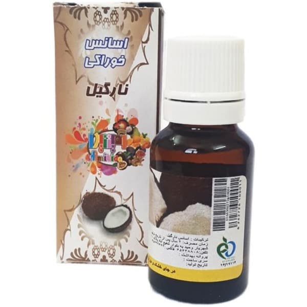 اسانس مایع خوراکی مجاز آمیتیدا طعم دهنده نارگیل – 50 گرم