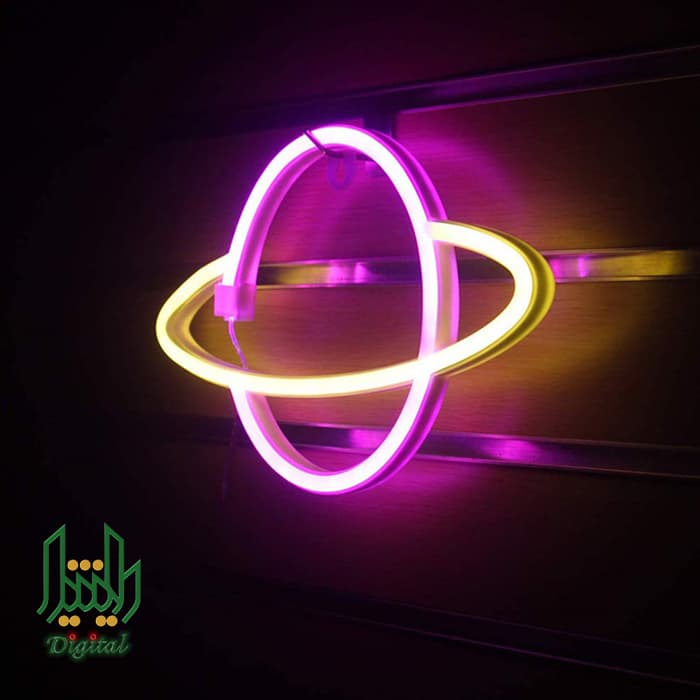 چراغ تزئینی مدل Decoration طرح سیاره نور — تصویر ۲
