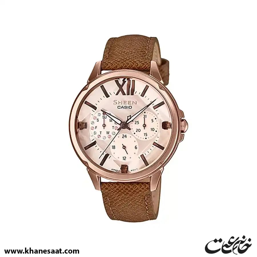 ساعت مچی زنانه کاسیو شین اصل مدل SHE-3056PGL-7A — تصویر ۲