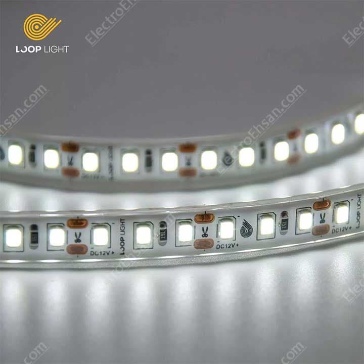 ریسه SMD LED نواری 12 ولت لوپ لایت تراشه 2835 مدل LB-P12012 — تصویر ۲