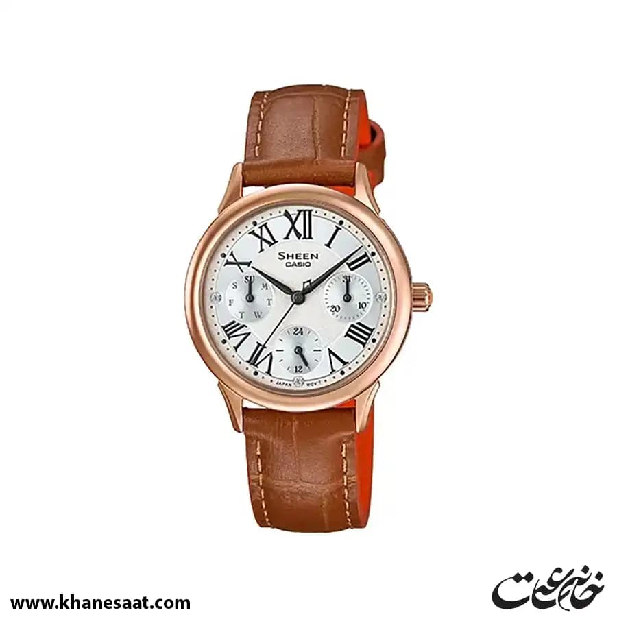 ساعت مچی زنانه کاسیو شین اصل مدل SHE-3049PGL-7A — تصویر ۲