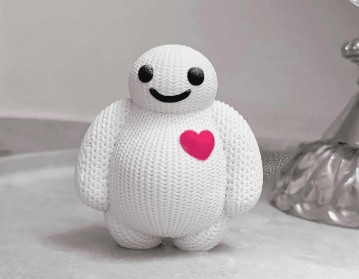 فیگور بایمکس (Baymax) طرح بافت