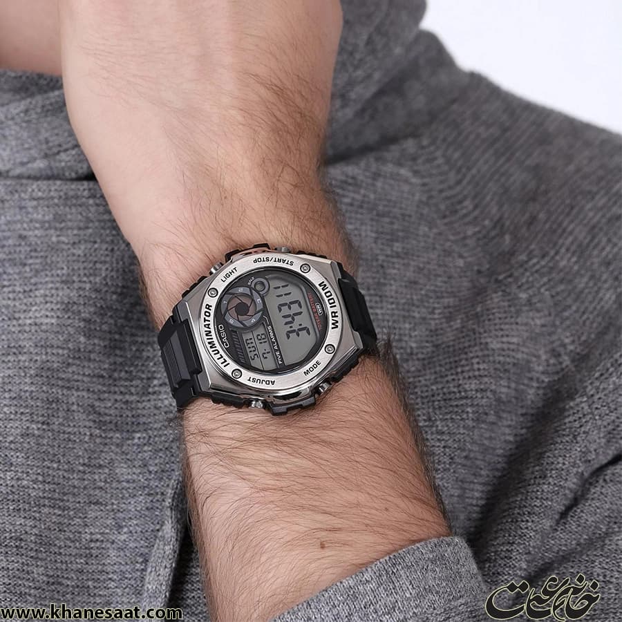 ساعت مچی مردانه کاسیو اصل مدل MWD-100H-1BVDF — تصویر ۱۱