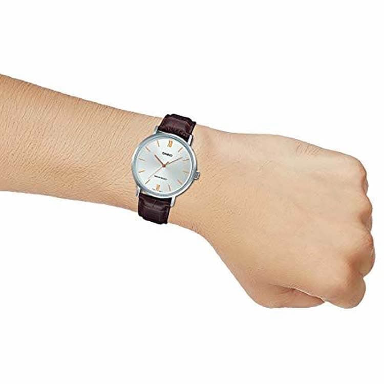ساعت کاسیو اورجینال CASIO MTP-VT01L-7B2UDF + ضمانت پزیترون — تصویر ۶