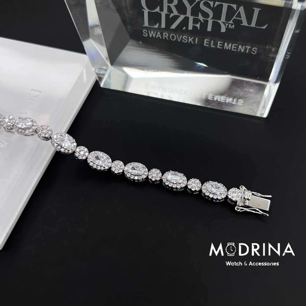 دستبند تنیسی کریستال سواروسکی Swarovski