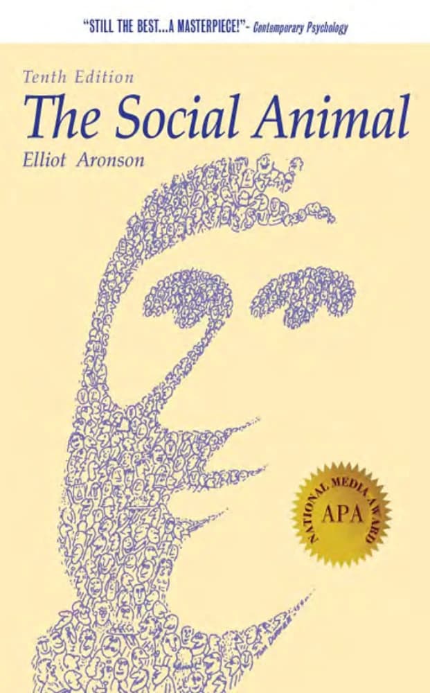 کتاب حیوان اجتماعی The Social Animal نسخه انگلیسی PDF | الیوت آرونسون