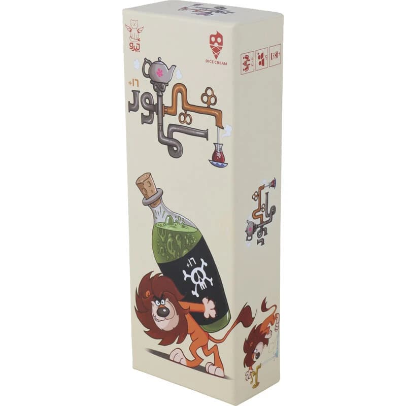 بازی فکری شیر سم آور Dice Cream