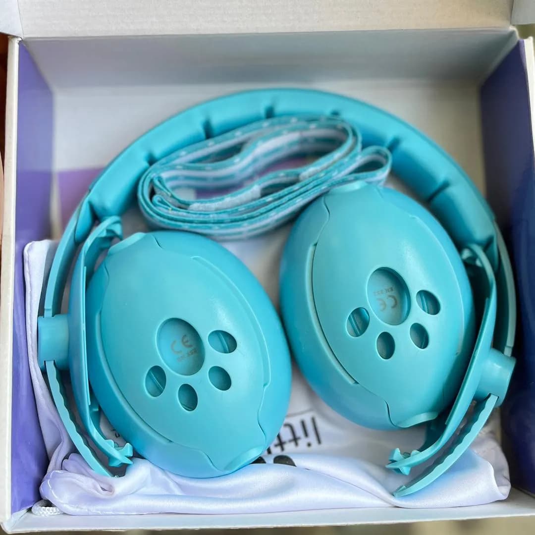 گوش گیر و نویز گیر ۲ کاره نوزاد 2in1 Baby Earmuffs محافظ گوش — تصویر ۵