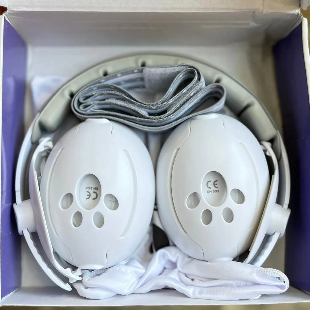 گوش گیر و نویز گیر ۲ کاره نوزاد 2in1 Baby Earmuffs محافظ گوش — تصویر ۴