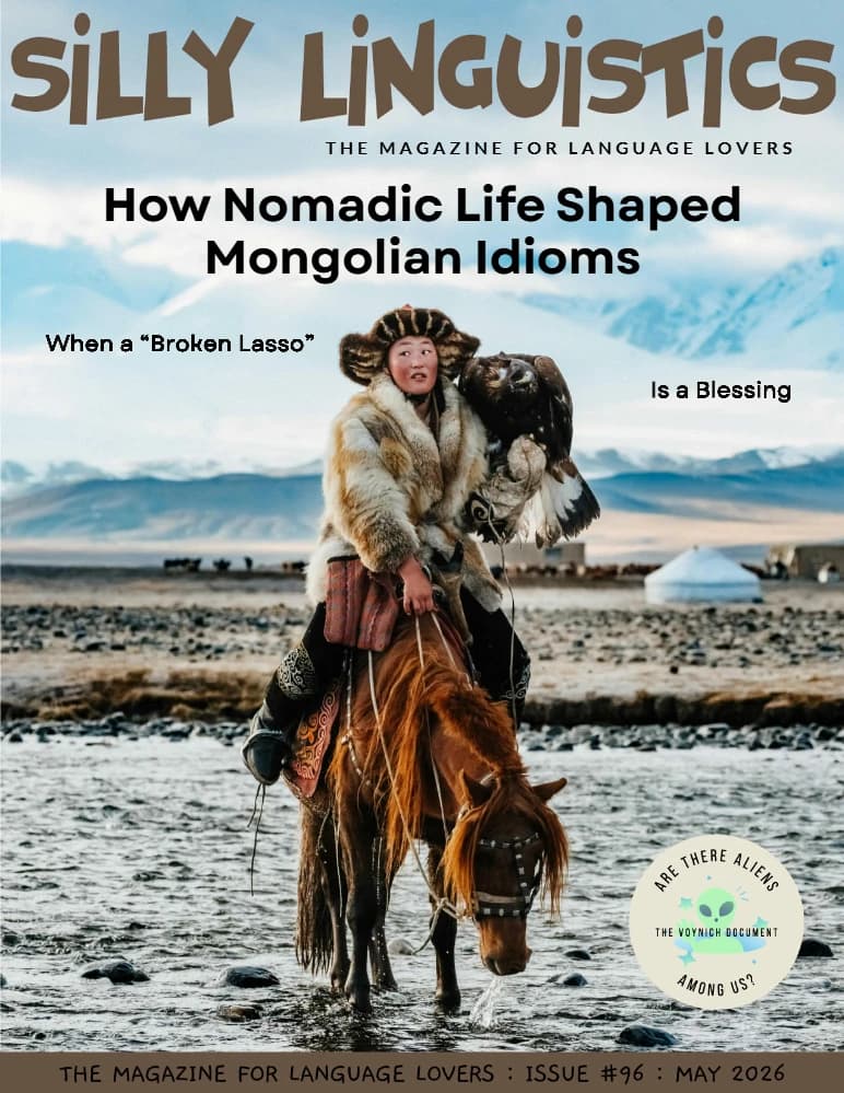 کتاب Silly Linguistics Issue 96 (زبانشناسی احمقانه، شماره ۹۶) نسخه انگلیسی PDF