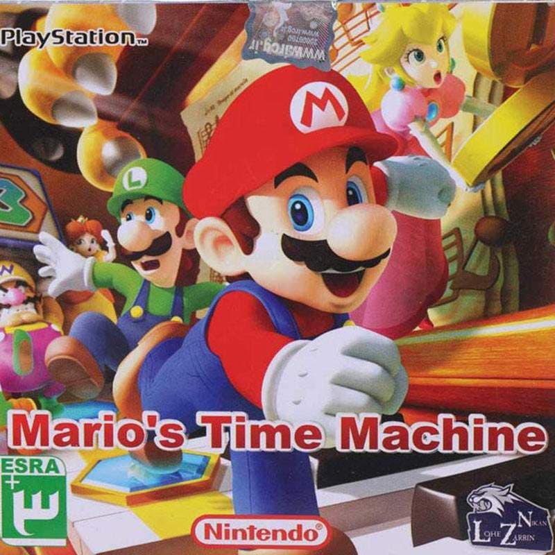 بازی Marios Time Machine لوح زرین مناسب برای PS1 — تصویر ۳