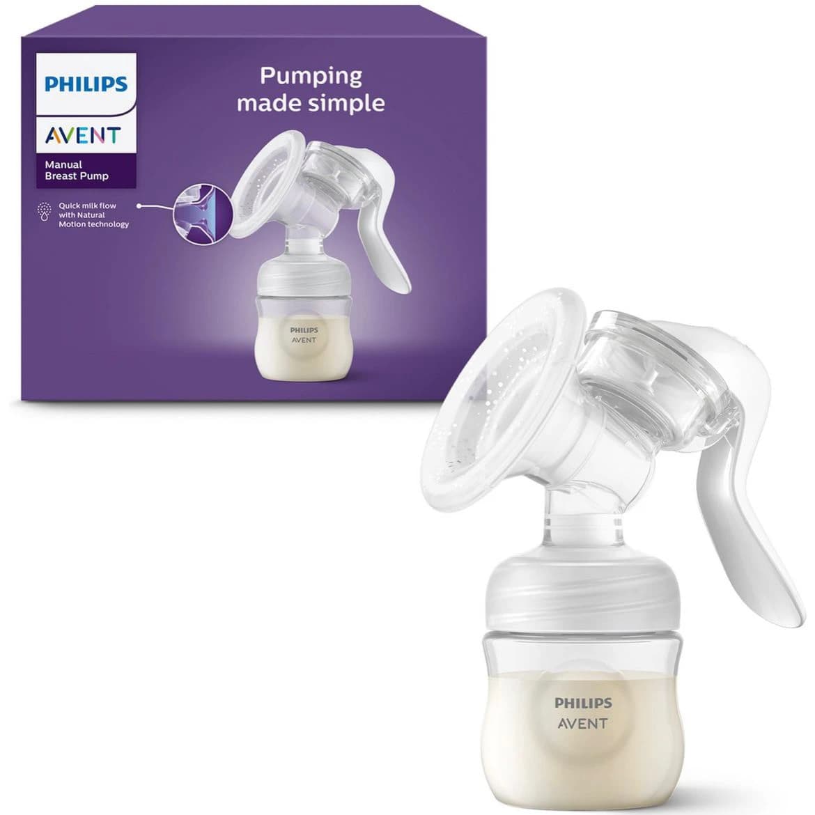 شیردوش دستی فیلیپس اونت Philips Avent Manual Breast Pump — تصویر ۳