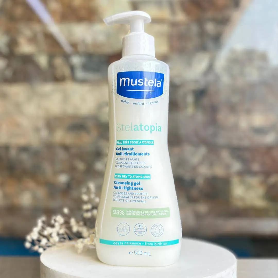 ژل شستشوی سر و بدن استلاتوپیا موستلا Mustela ماستلا ۵۰۰ میل — تصویر ۲