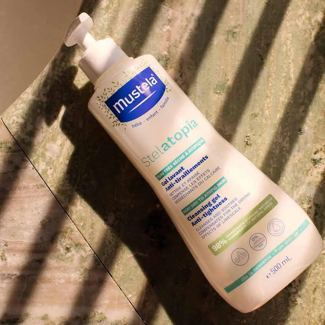 ژل شستشوی سر و بدن استلاتوپیا موستلا Mustela ماستلا ۵۰۰ میل — تصویر ۵