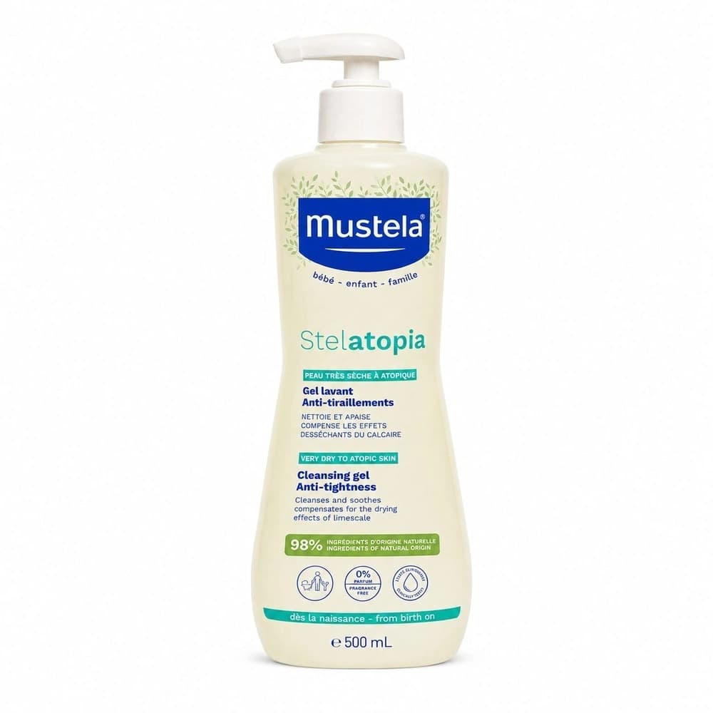 ژل شستشوی سر و بدن استلاتوپیا موستلا Mustela ماستلا ۵۰۰ میل