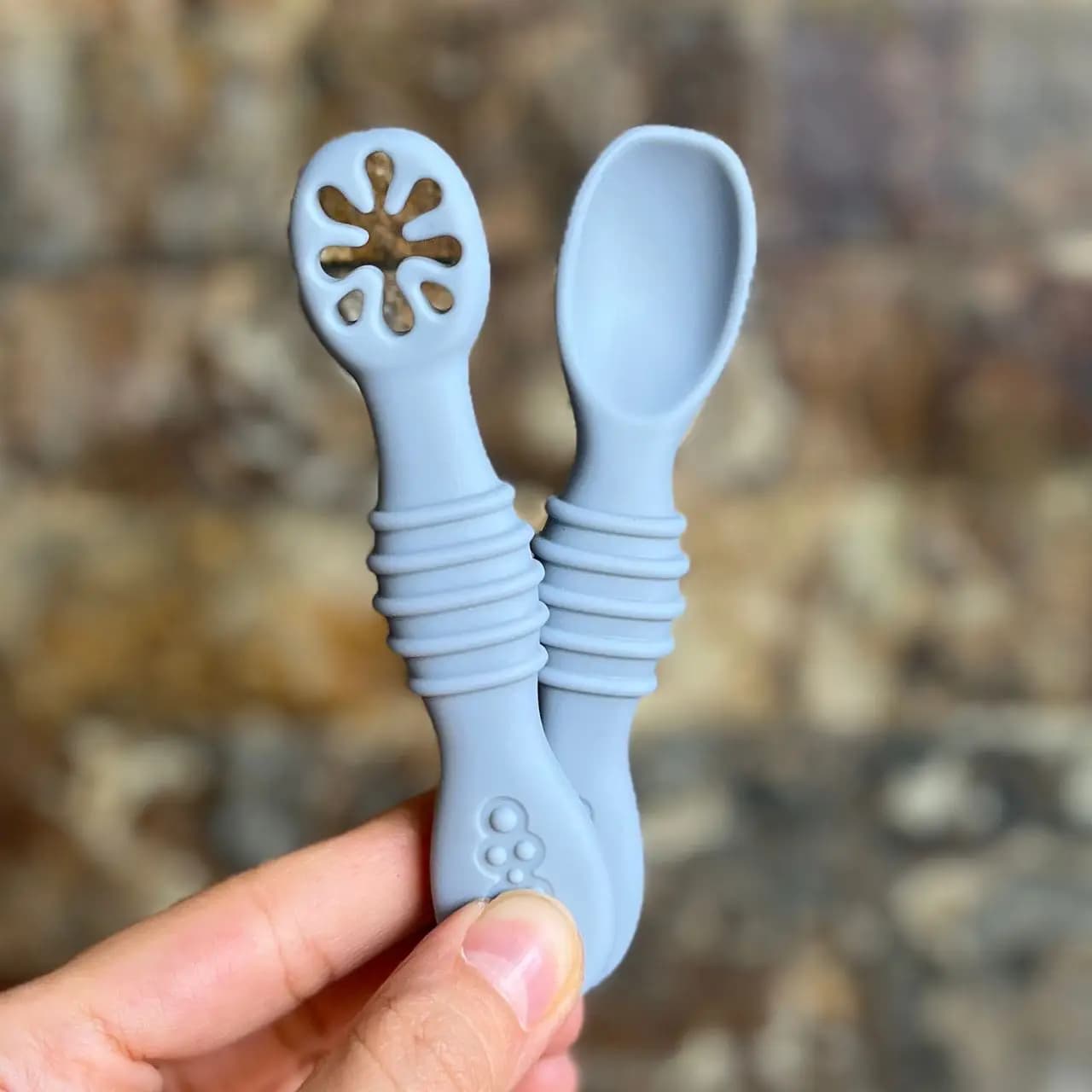 قاشق پری اسپون سیلیکونی دو عددی کودک Pre Spoon — تصویر ۷