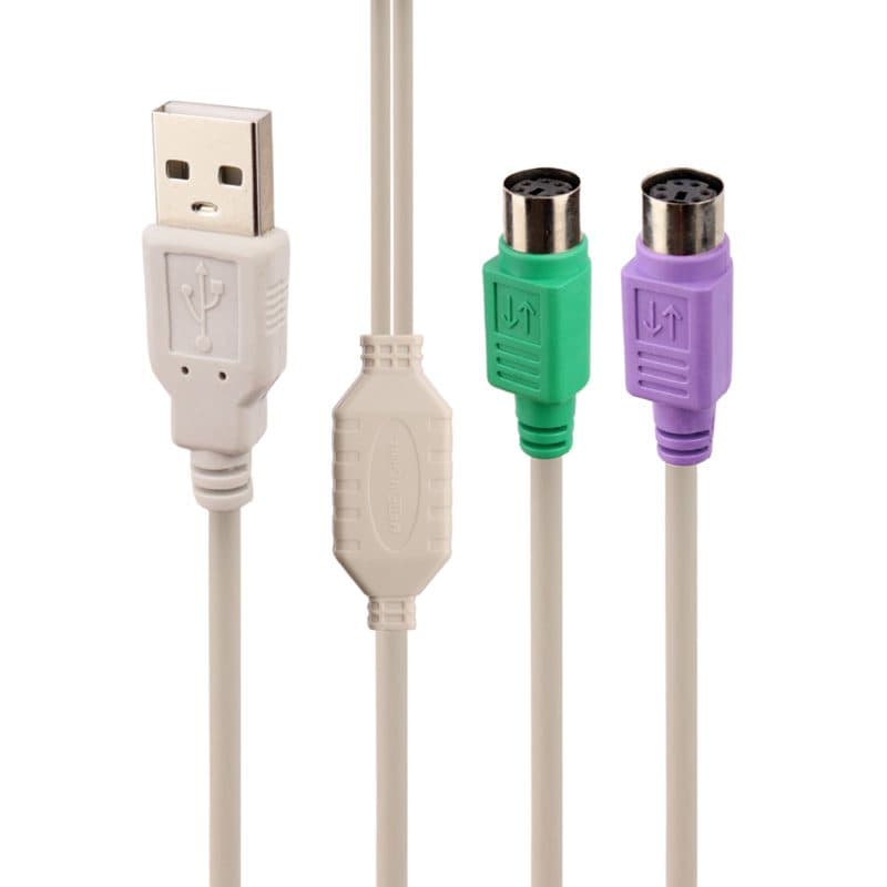 تبدیل کابلی برددار PS2 TO USB