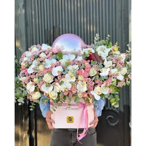 گل فروشی اطراف آرایشگاه زنانه محله کرمان تهران t7023