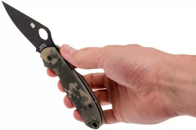 چاقوی اسپایدرکو پارامیلیتاری 3 مدل Camo Black C223GPCMOBK — تصویر ۸