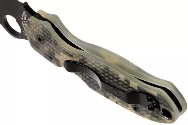 چاقوی اسپایدرکو پارامیلیتاری 3 مدل Camo Black C223GPCMOBK — تصویر ۵