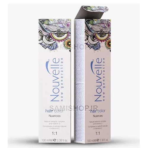رنگ موی نوول Nouvelle نسل جدید ، خاکستری — تصویر ۲
