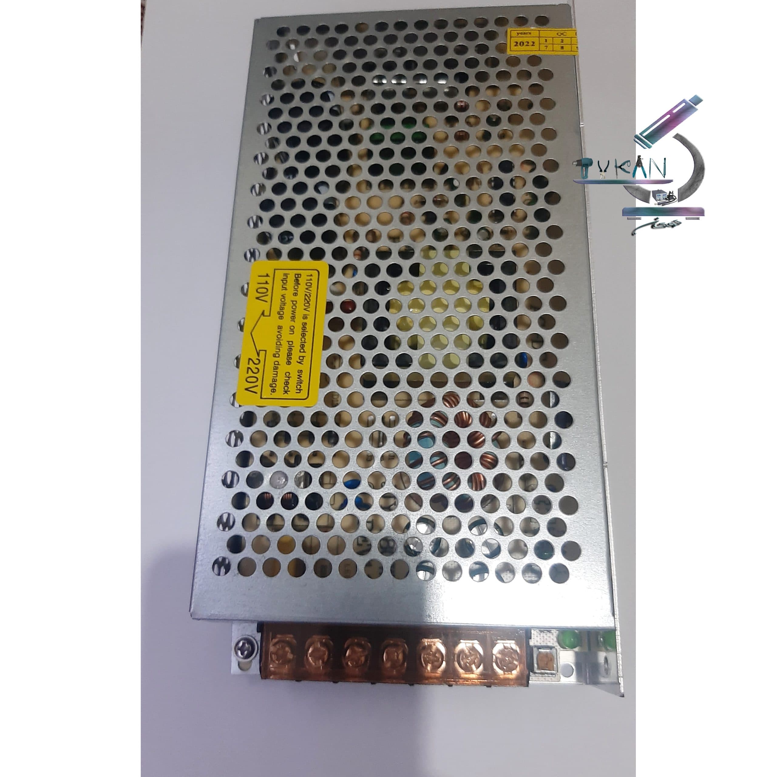 منبع تغذیه 12ولت 10آمپر 12V 10A — تصویر ۲