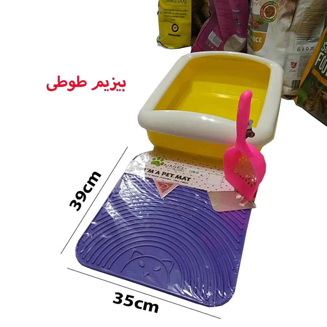 پا دری ظرف خاک گربه — تصویر ۲