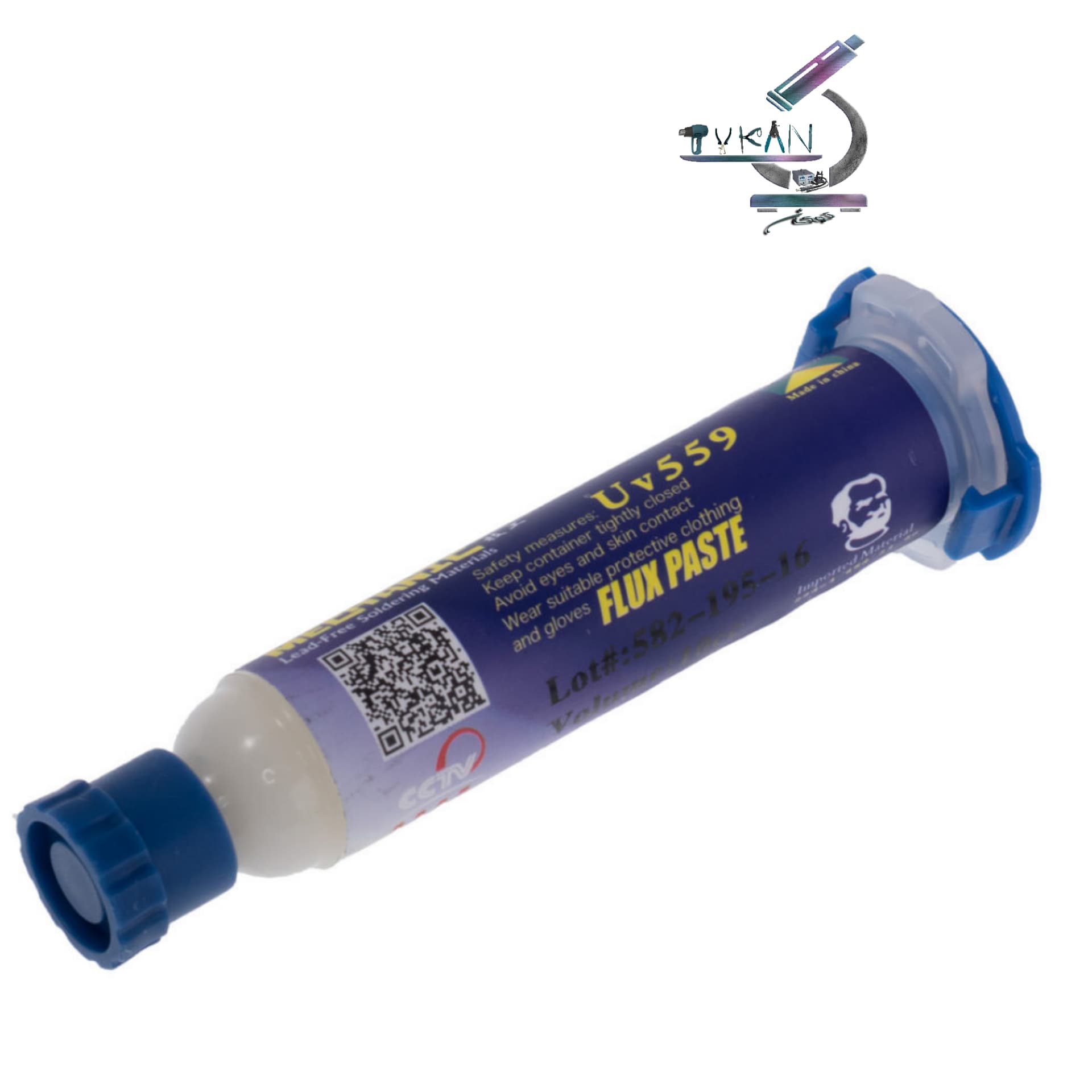 خمیر فلکس سرنگی مکانیک Mechanic UV559 نازل پلاستیکی