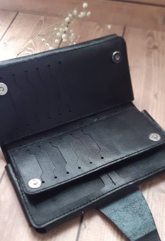 کیف پول چرم دست دوز مدل PK01 — تصویر ۶