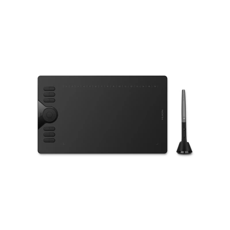 تبلت گرافیکی هوئیون مدل HS610 به همراه قلم نوری — تصویر ۵