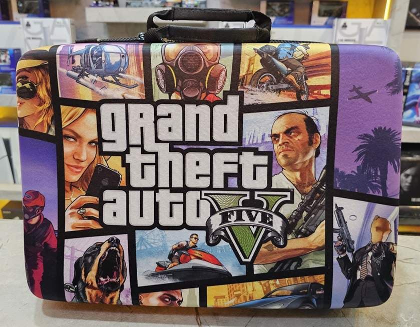 کیف کنسول PS5 FAT طرح GTA V