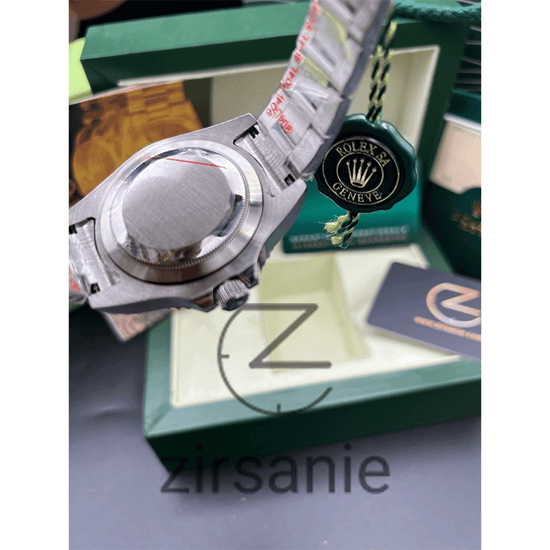 ساعت مچی مردانه رولکس یاخ مستر Rolex Yacht Master Silver Black — تصویر ۴