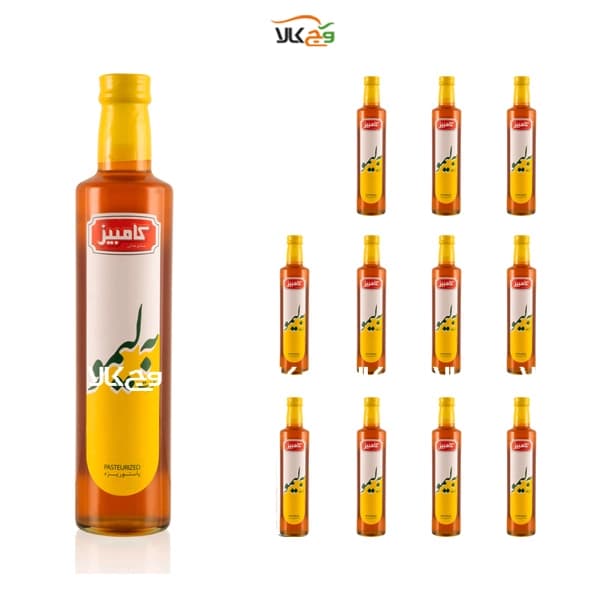 شیرینک شربت به ليمو کامبیز 670 گرمي – 12 عددی
