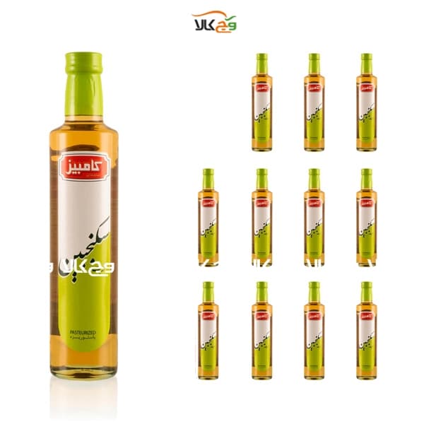 شیرینک شربت سكنجبين کامبیز 670 گرمي – 12 عددی