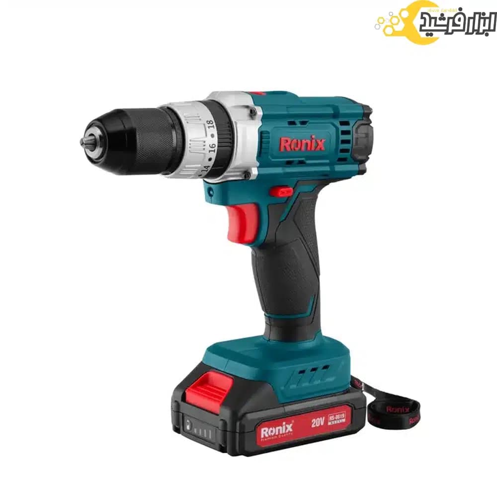 دریل شارژی رونیکس مدل RS-8619 با متعلقات 53 پارچه — تصویر ۴