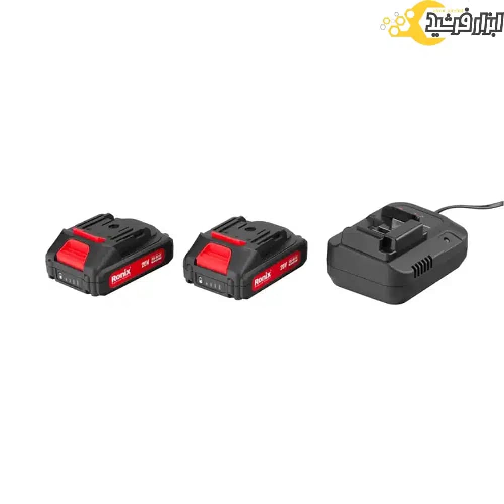 دریل شارژی رونیکس مدل RS-8619 با متعلقات 53 پارچه — تصویر ۵