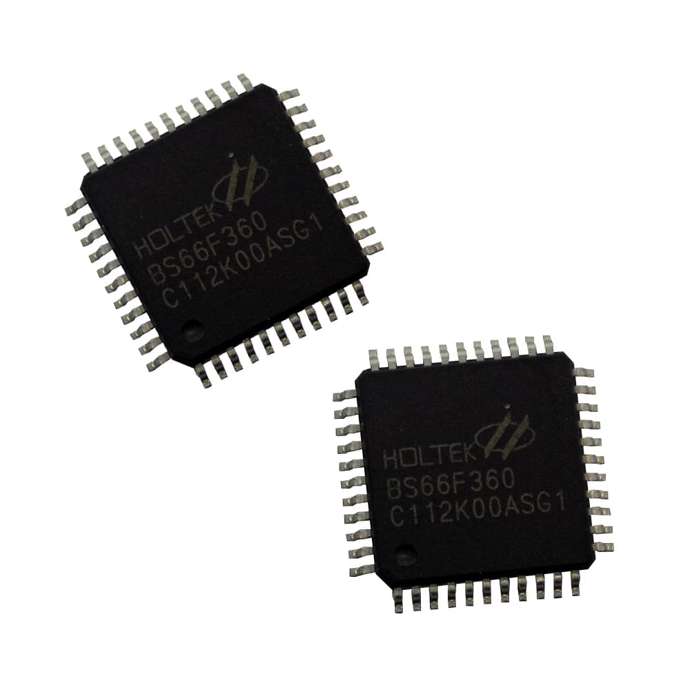 SMD آی سی میکرو کنترلر HOLTEK BS66F360 پکیج LQFP44 — تصویر ۲