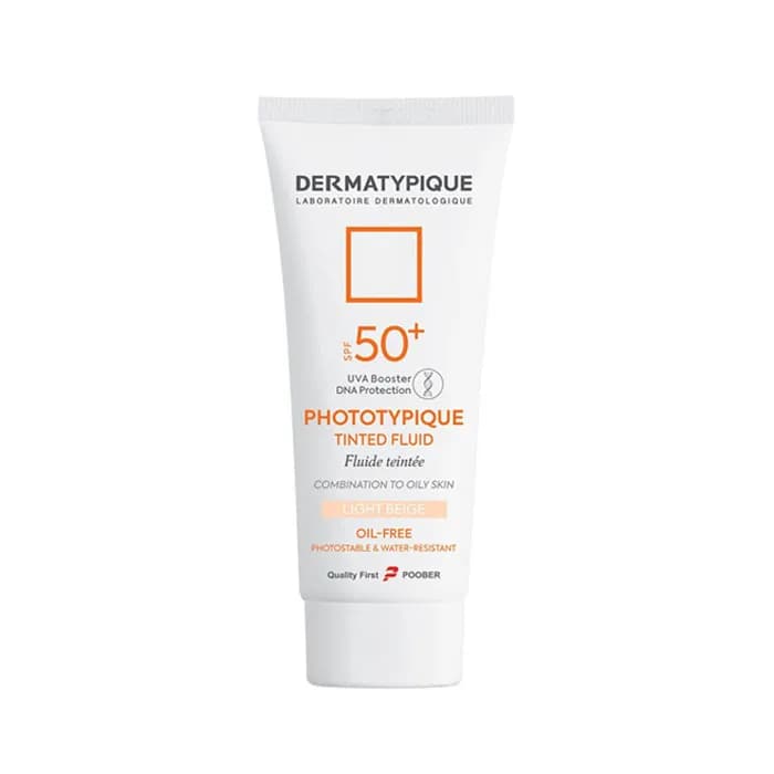 ضد آفتاب رنگی پوست چرب +SPF50 فتوتیپیک درماتیپیک